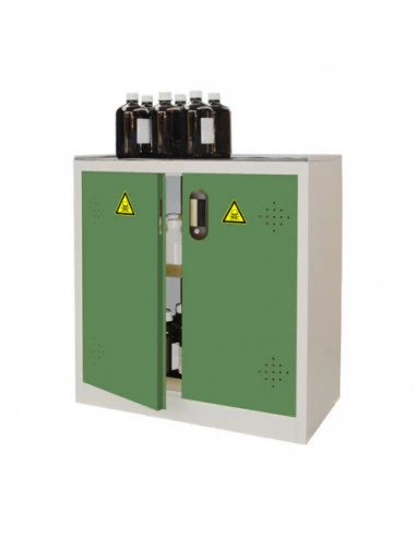 armoire-produits-chimique-Armoire De Sécurité Comptoir 2 Portes Vertes - AZ110V-1
