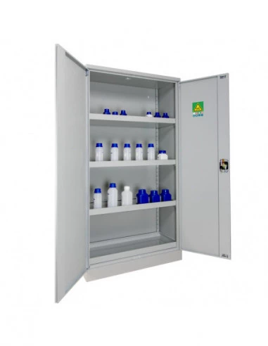 armoire-produits-chimique-Armoire De Sécurité Pour Le Stockage De Produits Phytosanitaires - Haute 2 Portes - AL307-1