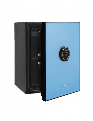 coffre-fort-ignifuge-60-minutes-Coffre Fort Phoenix Spectrum Ls6001eb Avec Panneau De Porte Bleu Et Serrure Électronique-1