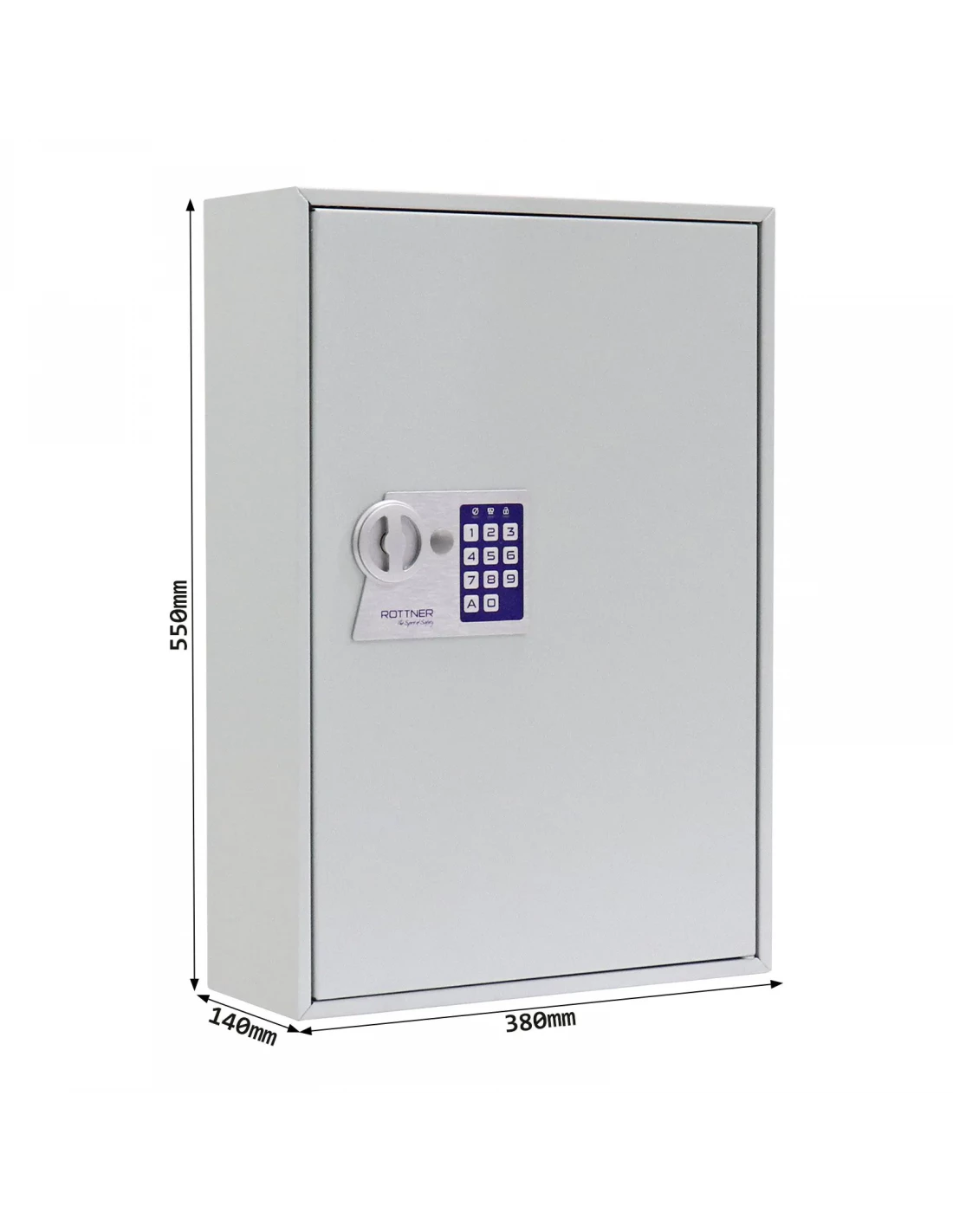 coffre-fort-pour-cle-Coffre À Clés Rottner S150 El Serrure Électronique-4