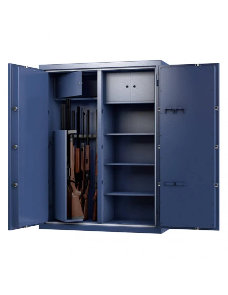 armoire-forte-fusils_Armoire Forte À Fusils Anti-Feu Wt617 Serrure À Clé + Serrure Mécanique_thumbnail_2