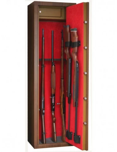 armoire forte à fusil en bois